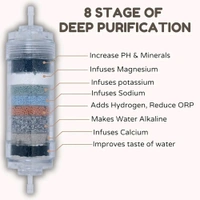 Aqua Fresh RO System Bio+ H2aaa 8-inch Transparent Water Filter