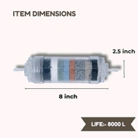 Aqua Fresh RO System Bio+ H2aaa 8-inch Transparent Water Filter