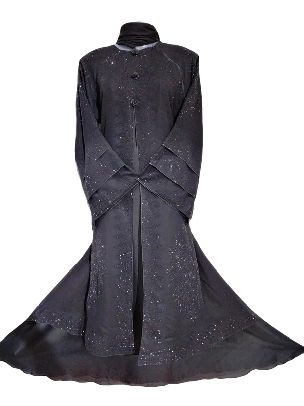 Humeira Abaya Dubai Style DMC Shirak Abaya in Al Nida Fabric - 54, 300 gms