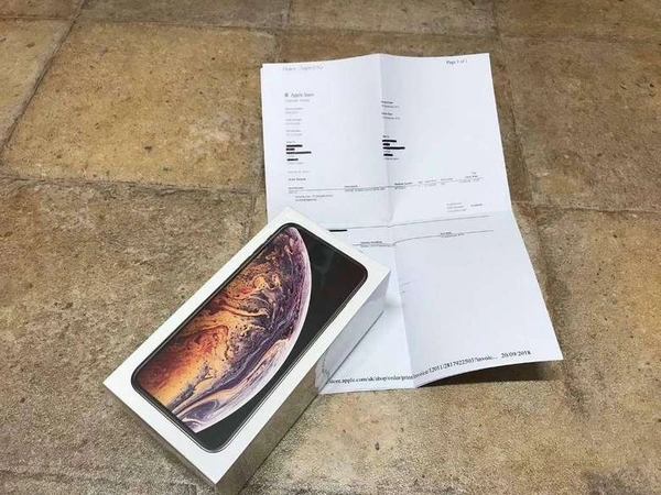 iphone xs 128 Gold - Black, 36