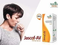 Nature Vedic Jascof Av Honey Cough Syrup For All Types of Cold & Cough | 100 ml - 100 ml