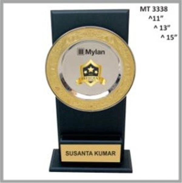 3338 Wood Trophies - Bangalore 24 hrs up to 72 hours / Other Cities 4 to 7 days., SBG