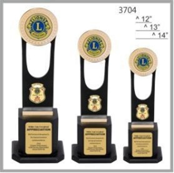 3704 Wood Metal Trophies - Bangalore 24 hrs up to 72 hours / Other Cities 4 to 7 days., SBG