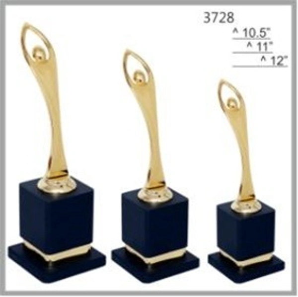 3728 Wood Metal Trophies - Bangalore 24 hrs up to 72 hours / Other Cities 4 to 7 days., SBG