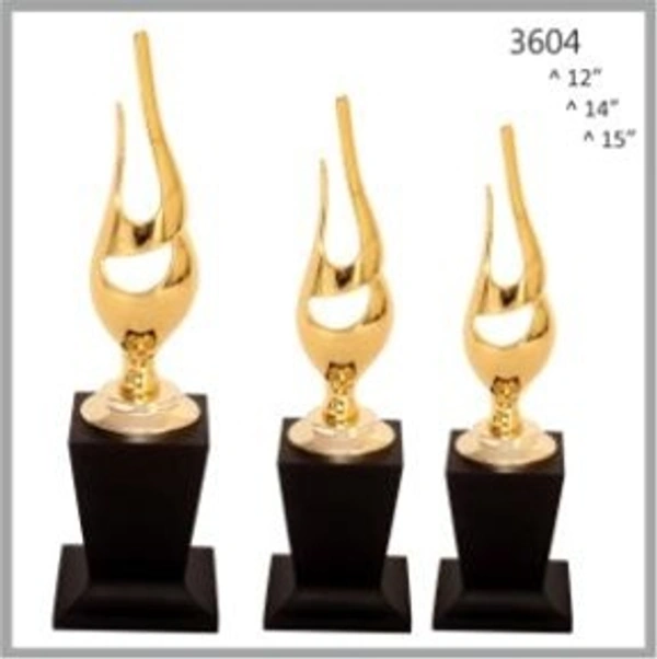 MT3604 Wood Metal Trophies - Bangalore 24 hrs up to 72 hours / Other Cities 4 to 7 days., SBG