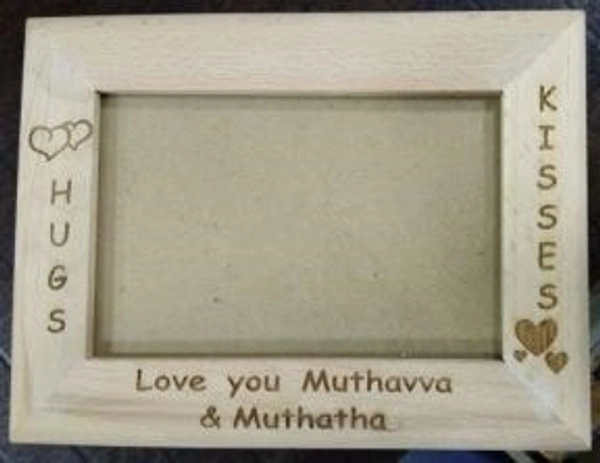 Wooden photo Frame - Bangalore 24 hrs up to 72 hours / Other Cities 4 to 7 days., SBG