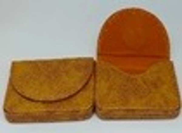 Orange Full Leather Card Holder - Bangalore 24 hrs up to 72 hours / Other Cities 4 to 7 days., HPM