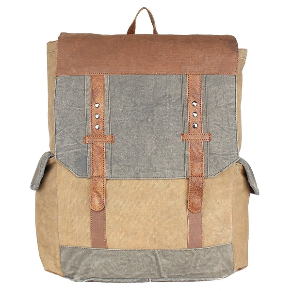 Mona B Sebastian 100% Cotton Canvas Recycled Casual Back Pack for Men and Women - Bangalore 24 hrs up to 72 hours / Other Cities 4 to 7 days., ROC