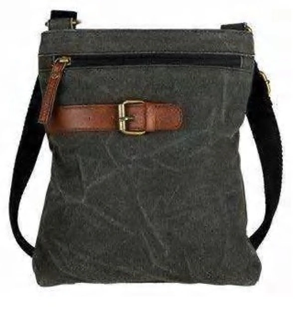 Mona B Flap Crossbody Canvas Messenger - Bangalore 24 hrs up to 72 hours / Other Cities 4 to 7 days., ROC