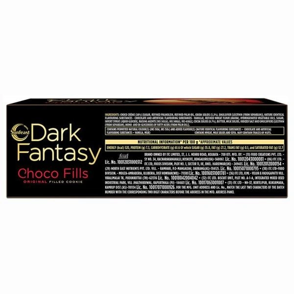 Sunfeast Dark Fantasy Choco Fills Cookies 75 g