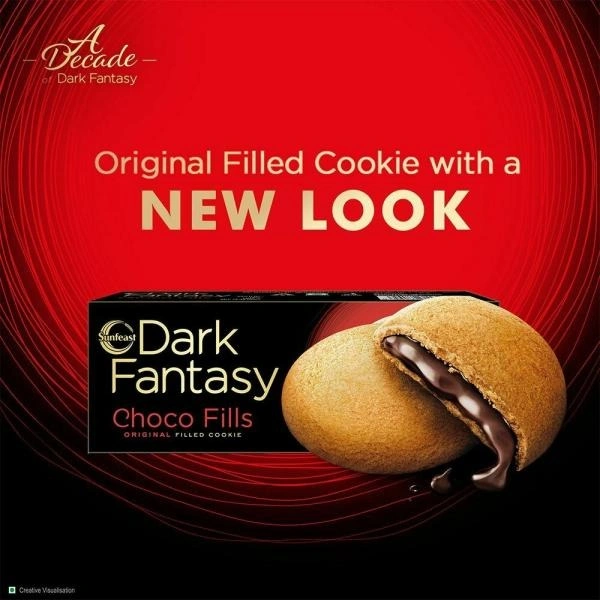 Sunfeast Dark Fantasy Choco Fills Cookies 75 g