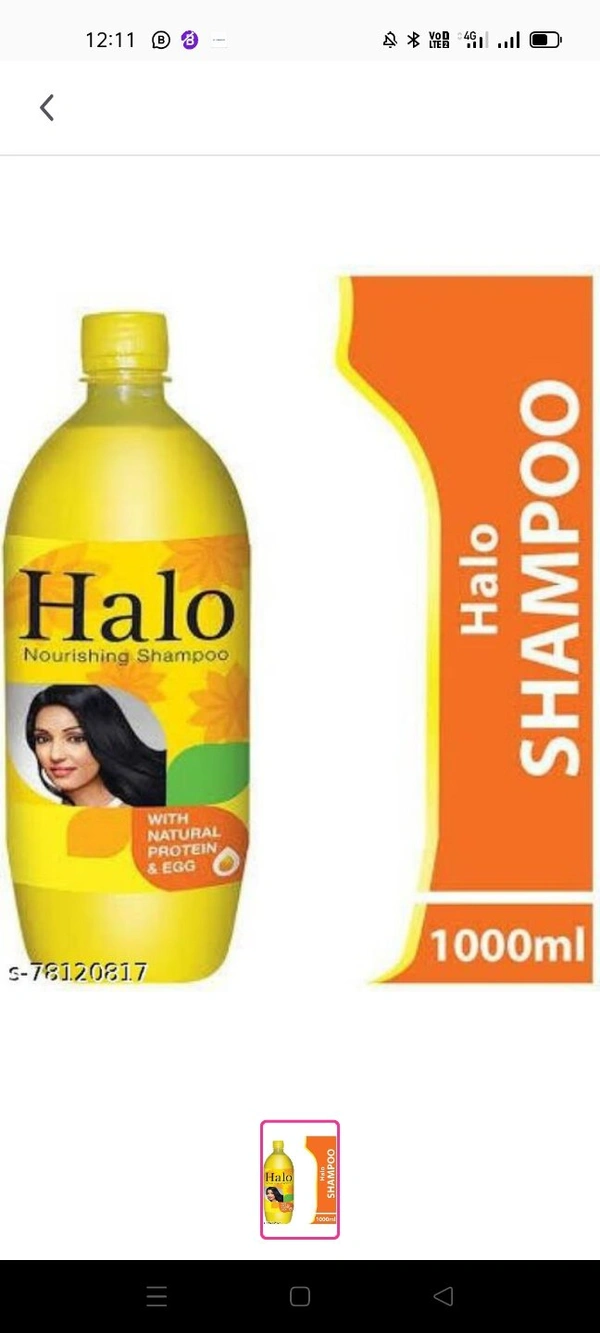 Halo Shampoo 1L