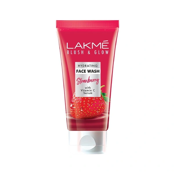 HUL Lakme Blush & Glow Strawberry Face Wash - 50g
