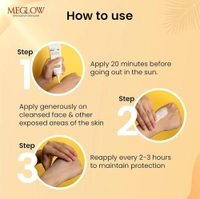 Leeford Meglow Pro - Care Sun Cream 50 SPF - 50ml