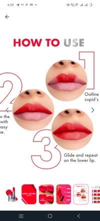 HUL Lakme Cushion Matte Lipstick Pink Passion CP15