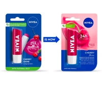 Nivea Cherry Shine Long Lasting Moisturisation Caring Lip Balm 4.8g - 4.8 G
