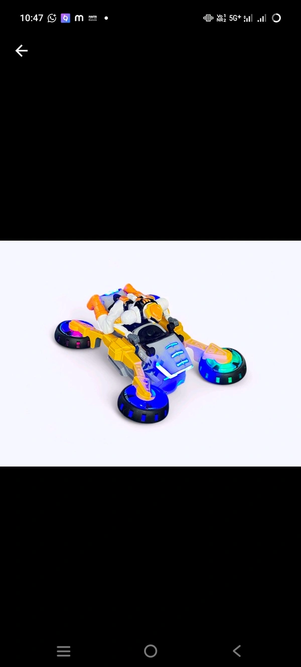 360° Rotating Future Warrior Bike Drift Stund Car Motorbike With Music Light