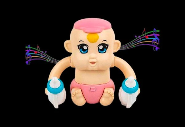 Electric Rolling Baby Light And Music