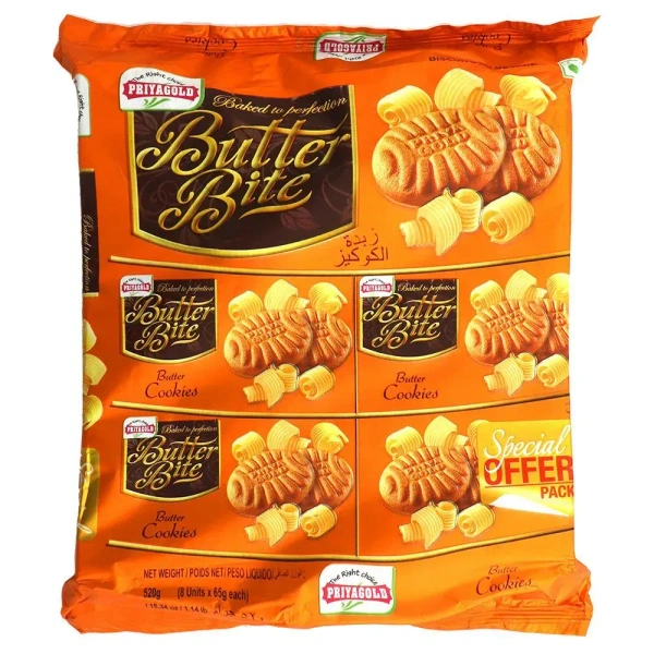 Butter Bite Cookies 520g