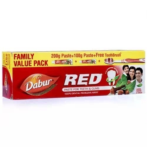 Dabur Red Paste 200gm + 100gm Combo