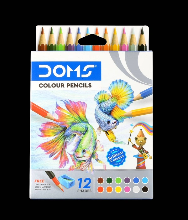 Doms Pencil Colors 12 Shades