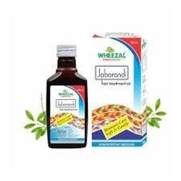 Wheezal Jaborande Hair Treatment Oil Homopethic - 100ml