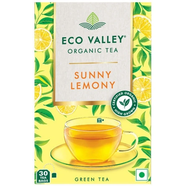 Eco Valley Sunny Lemony Green Tea 25 Bags