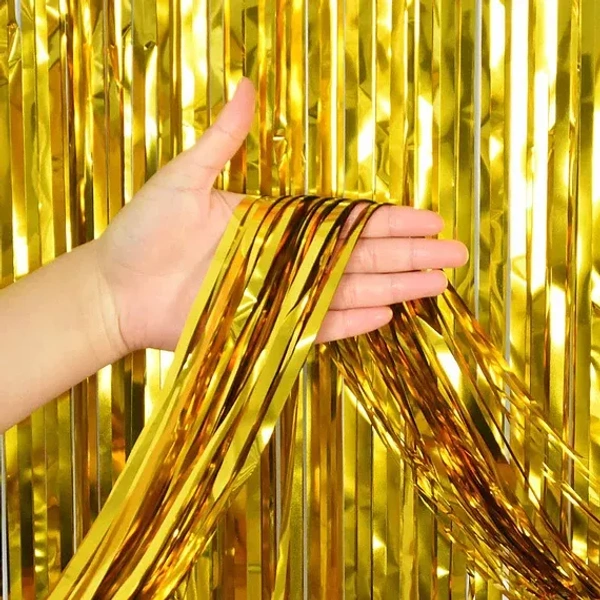 Foil Fringe Curtain