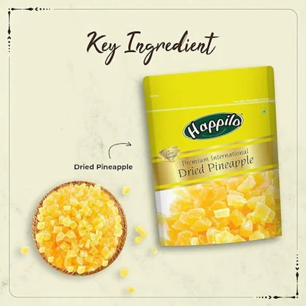 Happilo Dried Pineapple 200gm