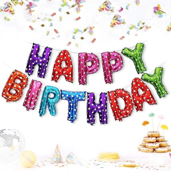 Happy Birthday Inflatable Letters