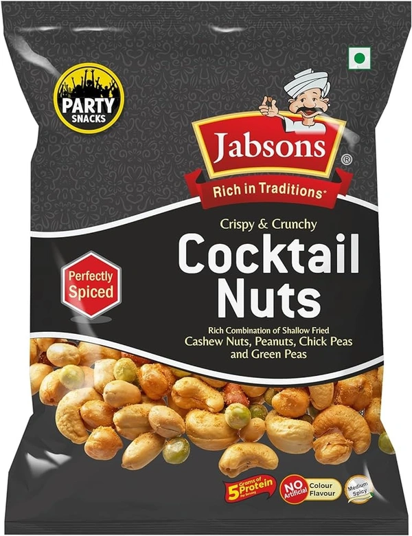 Jabsons Cocktail Nuts 120gm