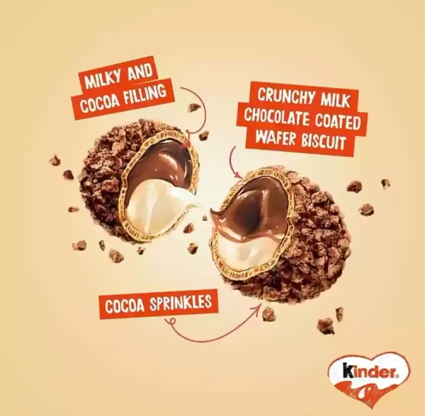Kinder Schoko Bons Crispy 4pc