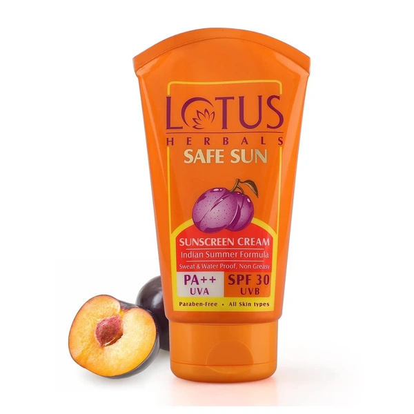 Lotus Sunscreen Cream SPF 30 UVB 100g