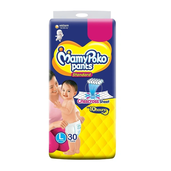Mamy Poko Large (Standard) - 30 Diapers