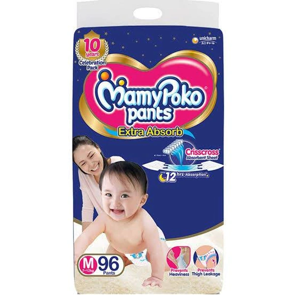 Mamy Poko Medium - 42 Diapers
