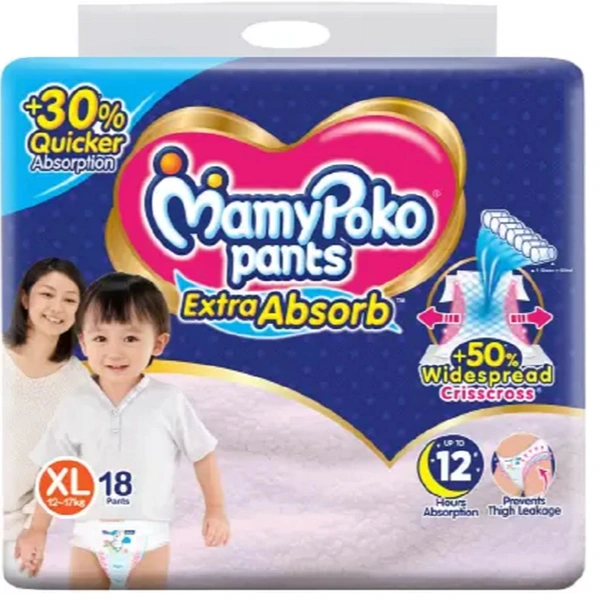Mamy Poko XL - 18 Diapers