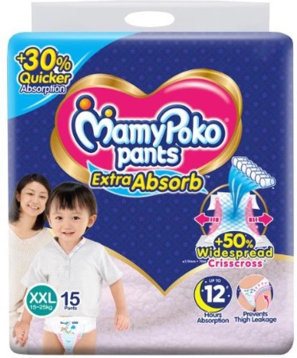 Mamy Poko XXL - 15 Diapers