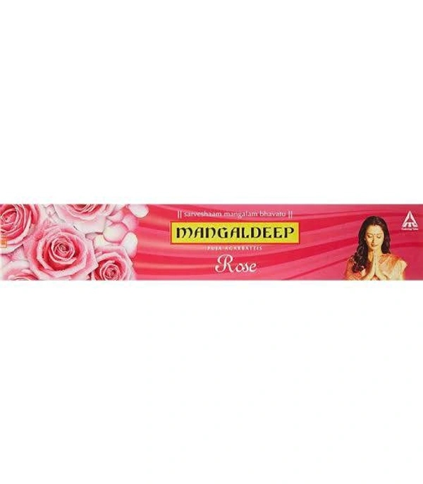 Mangaldeep Rose Agarbatti 114 Sticks