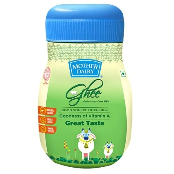 Mother Dairy Cow Ghee Jar - 1lt