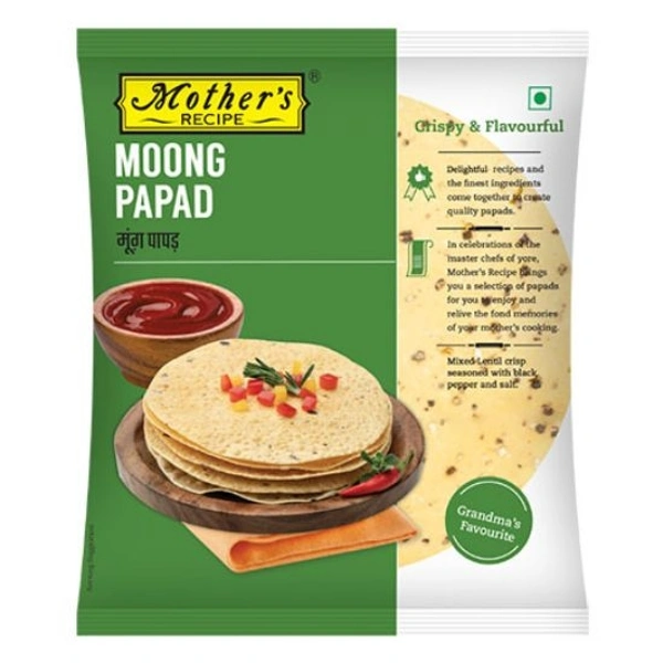 Mothers Recepie Moong Dal Papad 180g