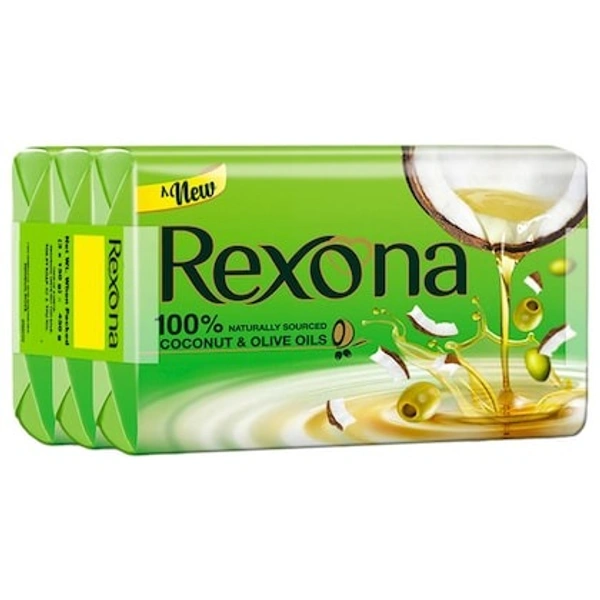 Rexona Coconut And Olive Oil Soap 3x150gm