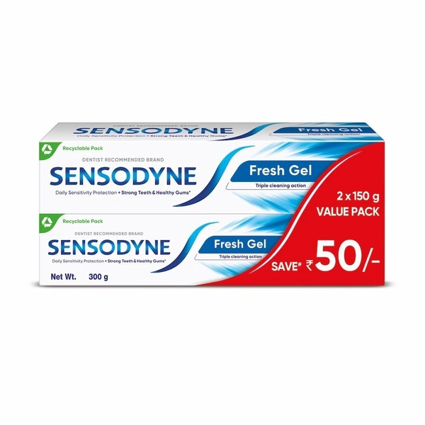 Sensodyne Fresh Gel Combo 150g x2