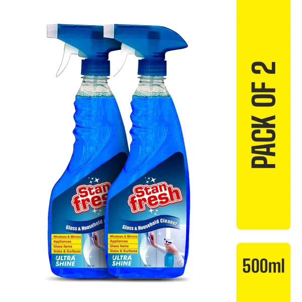 Stan Glass Cleaner 500ml x2 (Combo Pack)