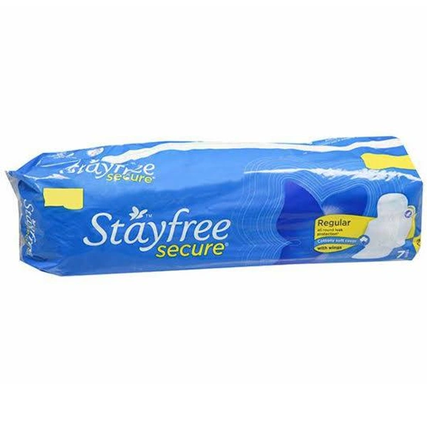 Stayfree Secure Cottony Regular 6N
