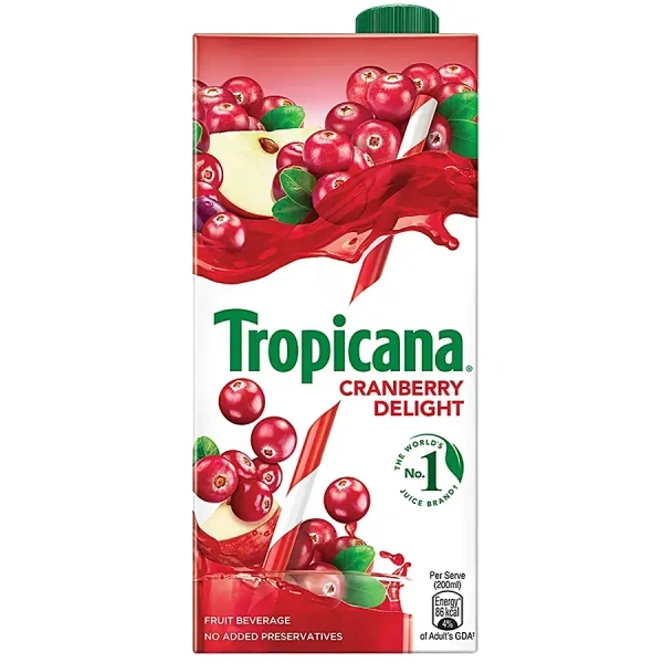 Tropicana Cranberry Juice 1lt
