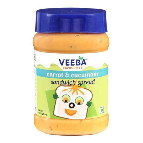 Veeba Carrot Cucumber Spread 250g