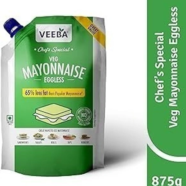 Veeba Eggless Mayonnaise - 875gm