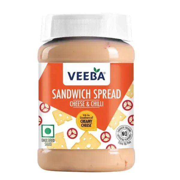 Veeba Sandwich Spread Cheese & Chilli 250g