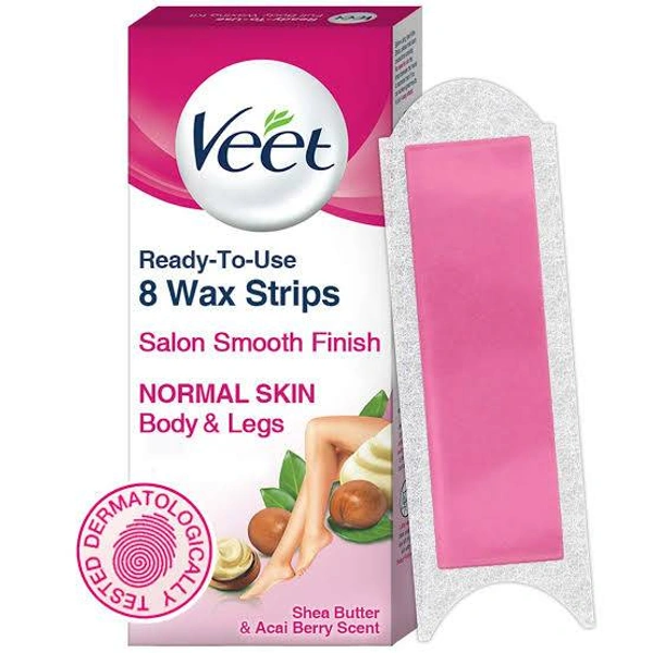Veet Waxing Strips Shea Butter 8N