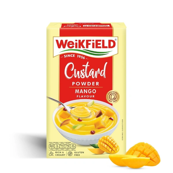Weikfield Mango Custard Powder 100g